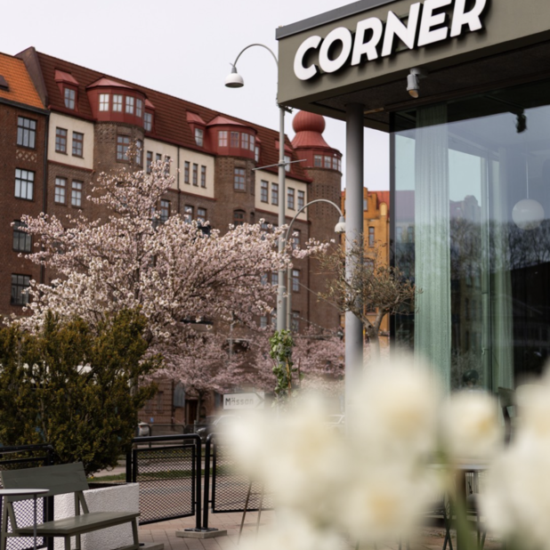 Corner Uteservering i Göteborg vid Korsvägen